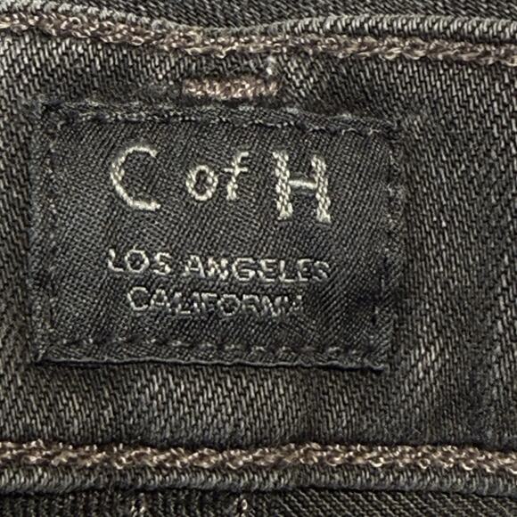 Citizens of Humanity Cara High Rise Cigarette Ankle Jeans Size 24 Washed Black - Picture 5 of 8